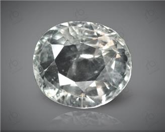 Unheated & Untreated Green Sapphire Natural Certified 2.76 CTS (6411)